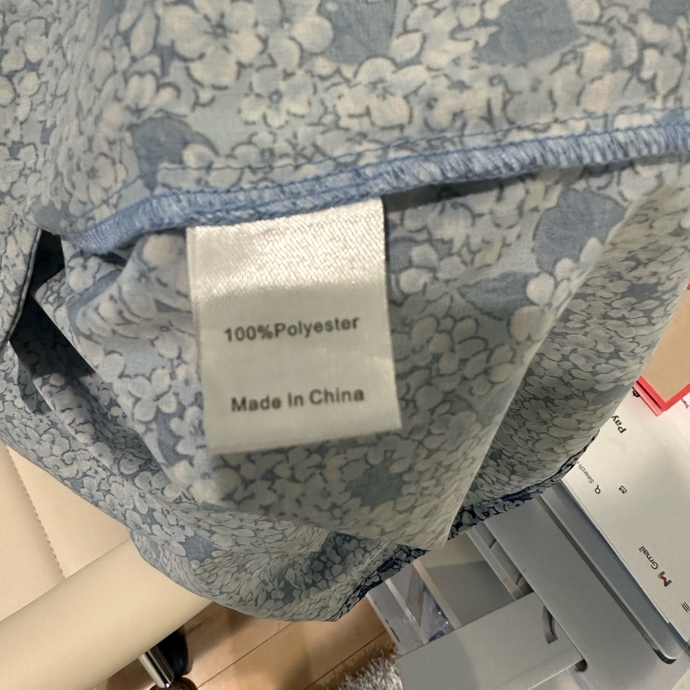 Tuckernuck Floral Blue Shirt - Picture 2 of 8